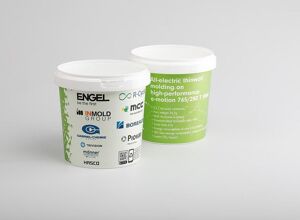 Engel: Vollelektrischer Dünnwandspritzguss spart Gewicht bei Verpackungen