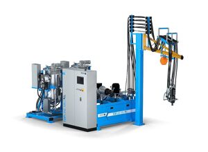 Hennecke: Neue Hochdruck-Dosiermaschine für hochautomatisierte Anwendung