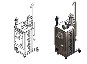 Labotek: Mobiler gravimetrisch arbeitender Trockner
