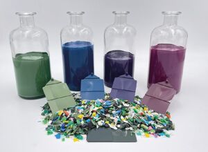 Rowasol: Rezyklat-Einfärbung mit Flüssigfarben