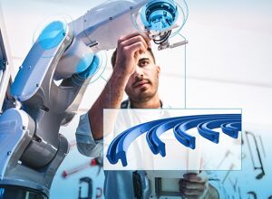 Freudenberg Sealing Technologies: Reibungsarme Dichtung für Cobots