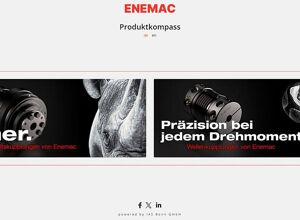 Enemac: Sicherheits- und Wellenkupplungen einfach gefunden