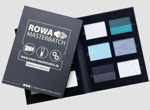 Rowa Masterbatch: Hingucker durch Sprenkel-Effekte