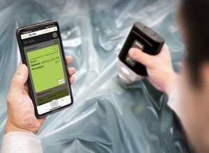 Trinamix: Mobile Identifizierung von Multi-Material-Folien