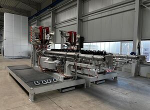 Boyke: Spezialanlage für Sand-PP-Mischung