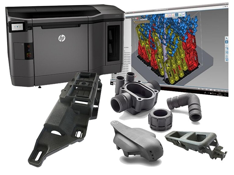 Das HP-Multi-Jet-Verfahren ermöglicht die wirtschaftliche Fertigung von Kleinserien und Ersatzteilen. (Foto: AI)