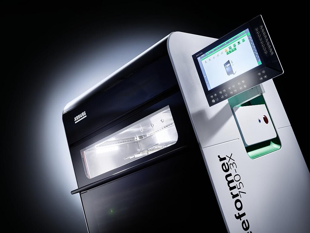 Neu im Programm: der Freeformer 750-3X mit größerem Bauraum. (Foto: Arburg)