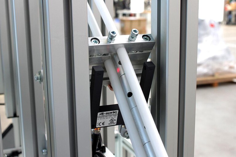 Sensorik zur Überwachung der Füllhöhe. (Foto: ASS)