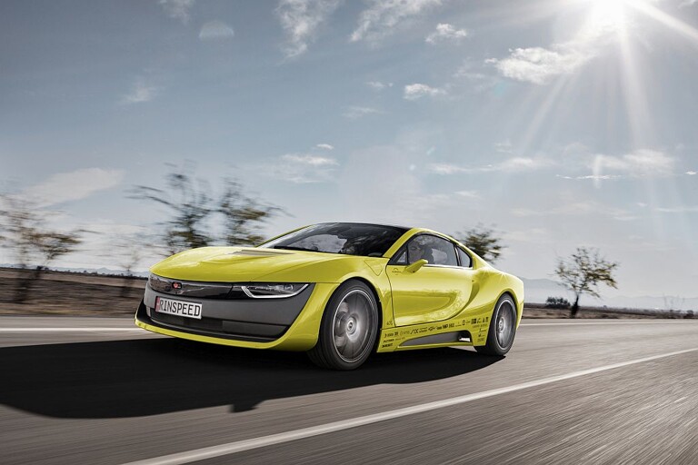 Das Concept Car „Ʃtos“ vereint das Thema selbstfahrendes Auto mit optischen Highlights und technischen Spielereien. (Foto: Barlog)