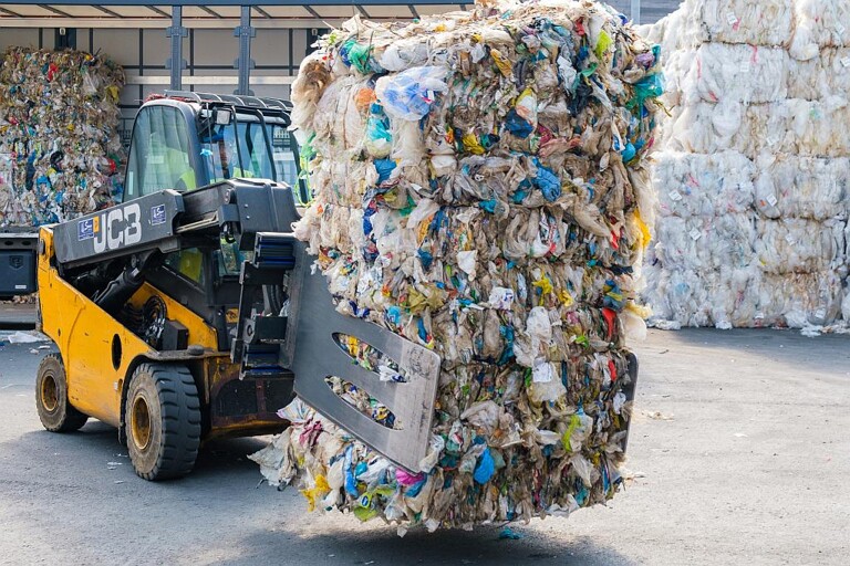 Die Kunststoffverpackungen werden bei Borealis in modernen Recyclinganlagen verwertet. (Foto: Borealis)