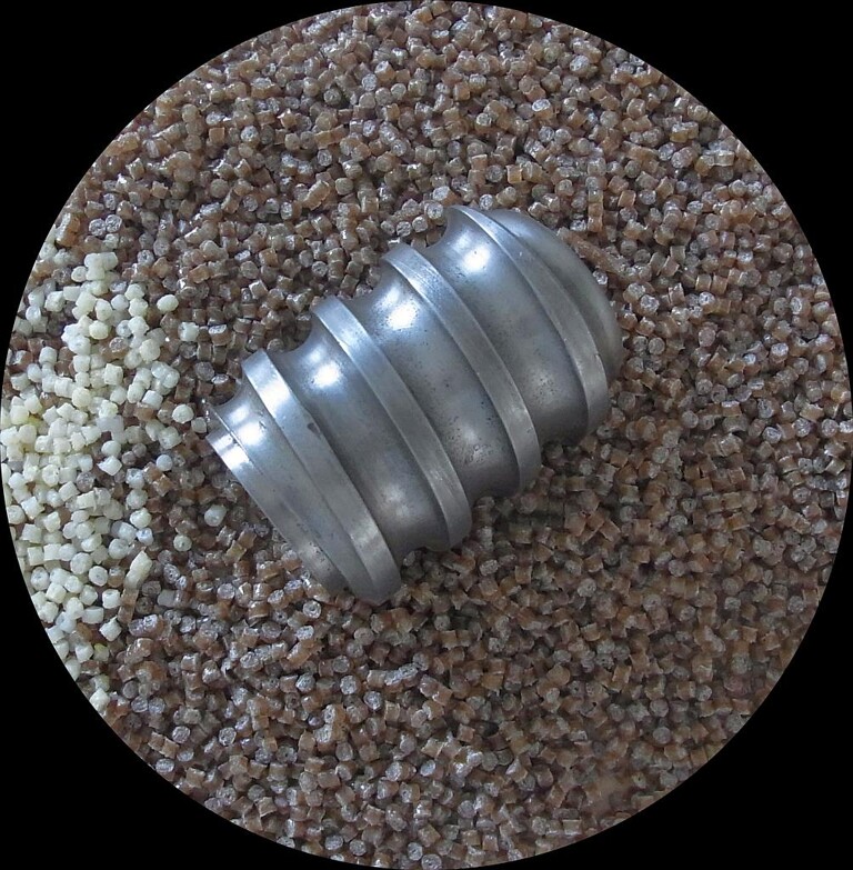 Die neue Kurzschnecke soll bereits Ende 2014 beim Compoundieren von NPC Nature Plastic Compounds zum Einsatz kommen. (Foto: CKT)