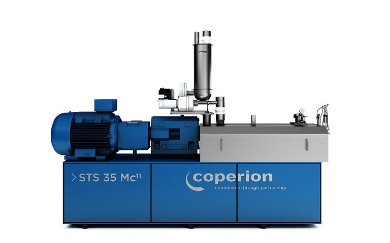 Coperion hat den STS Mc11 Doppelschneckenextruder für Masterbatch-Anwendungen mit verbesserten Merkmalen ausgestattet. (Foto: Coperion)
