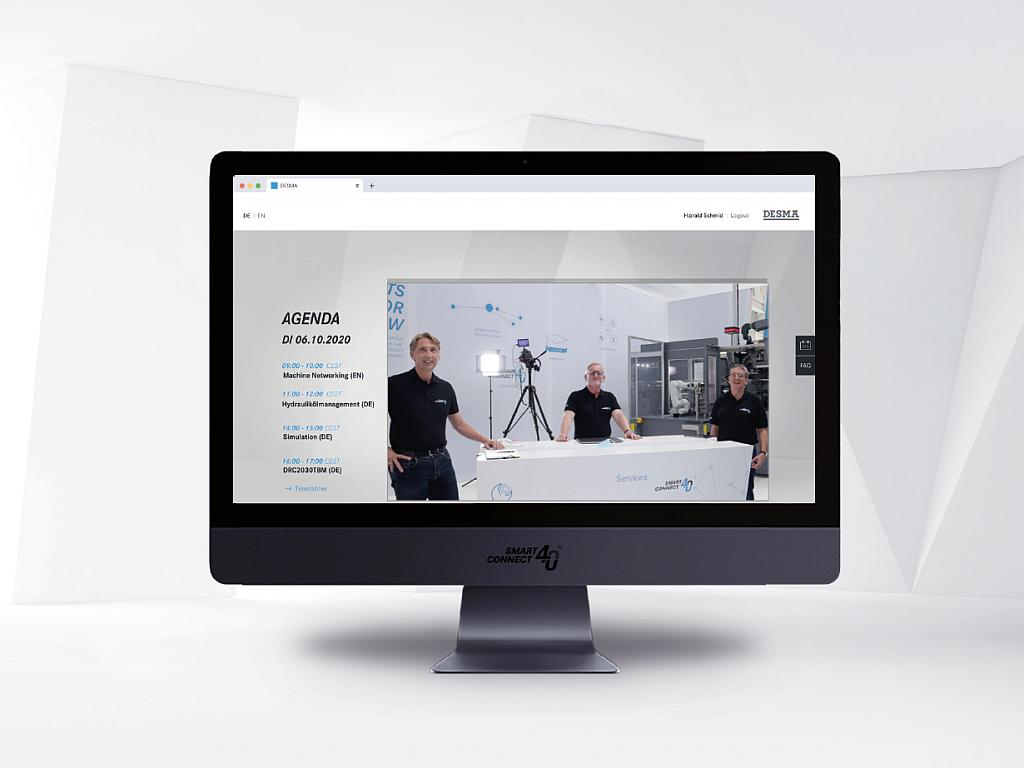 Auf Wunsch sind individuelle Präsentationen mit Ansprechpartnern von Desma möglich. (Abb.: Desma)