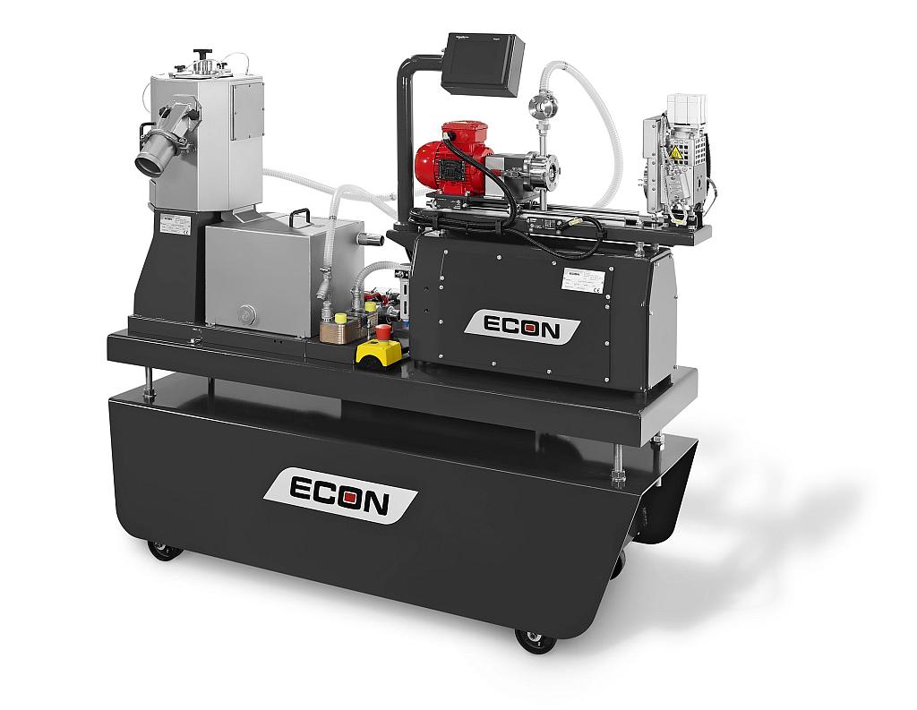 Auf dem Messestand ist die neue UWG für die Kleinmengenproduktion zu sehen. (Foto: Econ)