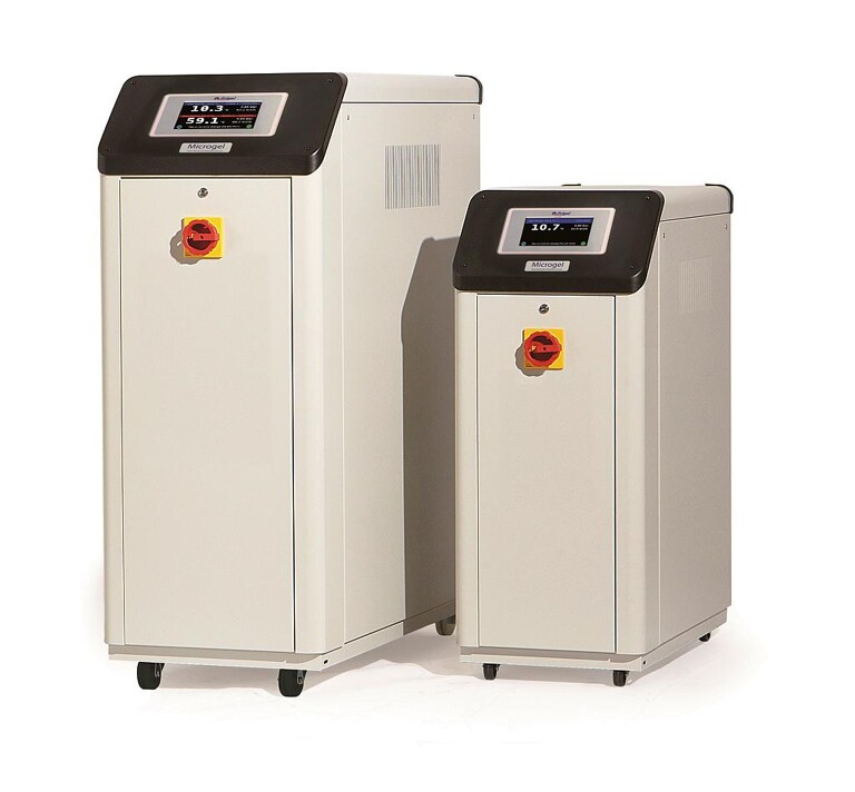 Frigel setzt auf eine moderne Steuerungstechnologie für Beistell-Kühl- und Temperiergeräte. (Foto: Frigel)