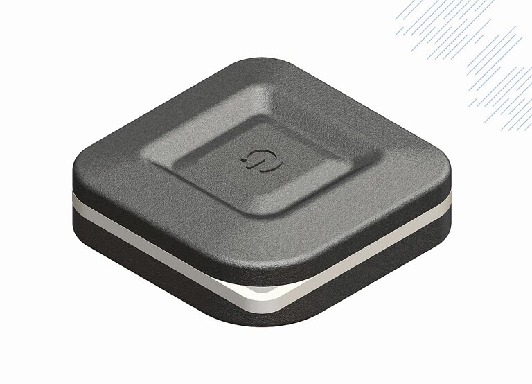 Die neue kabellose Empfängerbox QE Booster ist mit einer Bluetooth-Schnittstelle ausgestattet, mit deren Hilfe Sensorsignale drahtlos empfangen und Messdaten an einen PC, ein Smartphone oder Tablet weitergeleitet werden können. (Foto: Gefran)