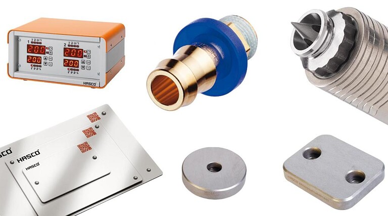 Hasco zeigt zahlreiche Neuheiten aus den Bereichen Heißkanaltechnik, Mould Base Technology und Temperierung. (Foto: Hasco)