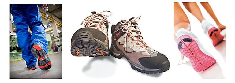 Das weiche TPU eignet sich für viele Anwendungen in der Schuhindustrie. (Fotos: Huntsman)