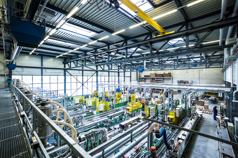 Als zentrales Ziel bei der Realisierung von Industriebauten sieht IE ein flexibles Produktions- und Gebäudelayout, das alle Optionen offen lässt. (Foto: IE)