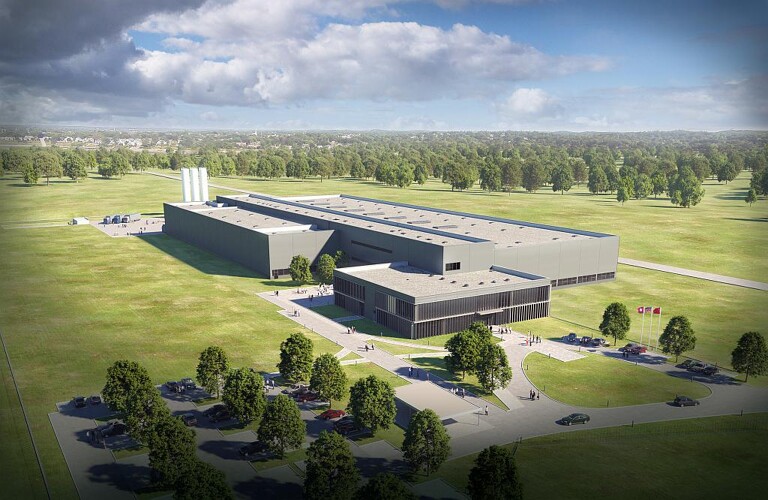 Das neue Ypsomed-Produktionswerk in Schwerin soll 2019 den Betrieb aufnehmen. (Abb.: IE Plast)