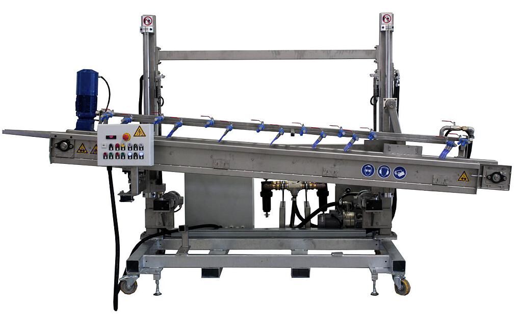 Strangförderband ips-SFB 300/3,5 mit motorischer Höhenverstellung. (Foto: IPS)