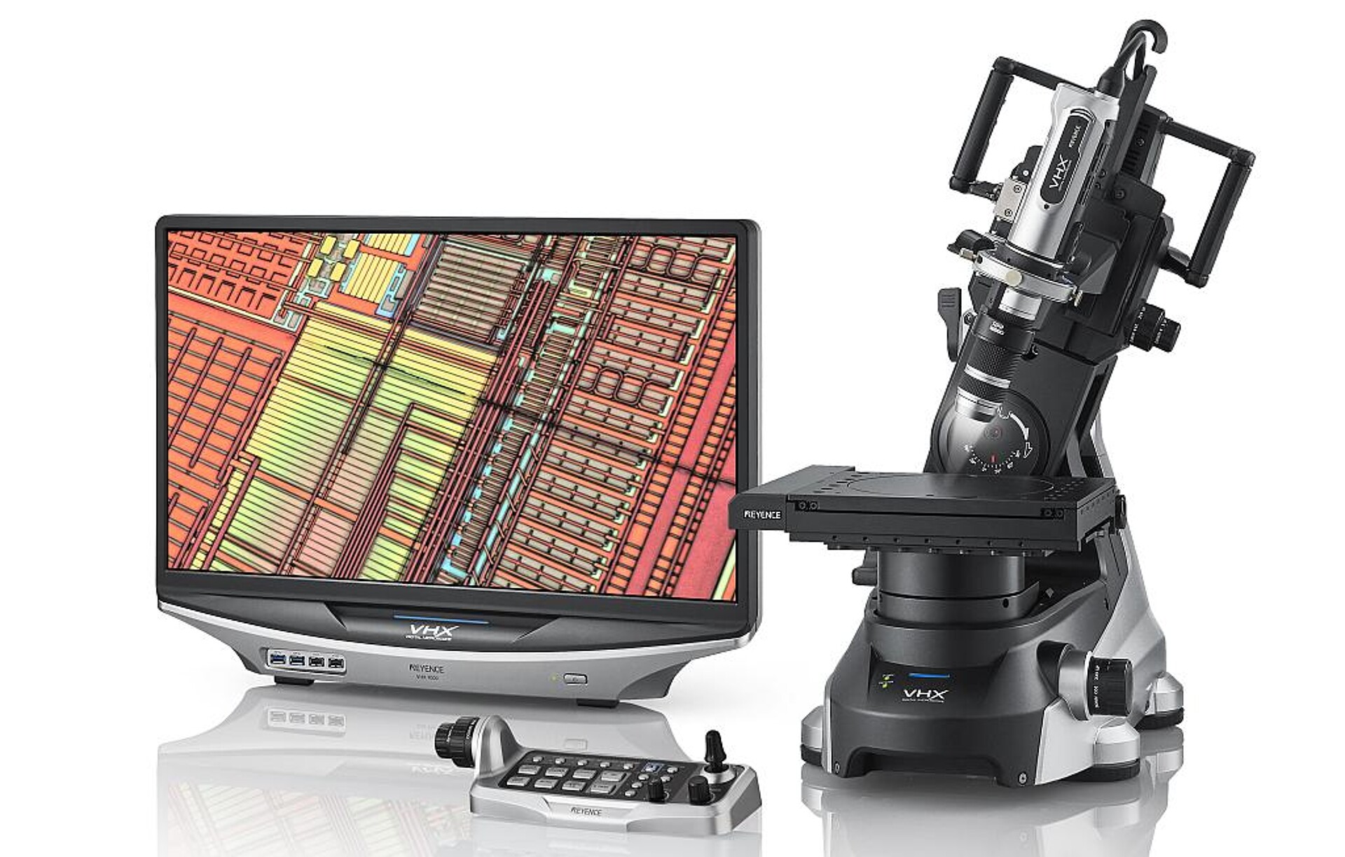 Das Digitalmikroskop VHX-7000N kombiniert 4K-Mikroskopie mit zahlreichen Beleuchtungsoptionen. (Foto: Keyence)