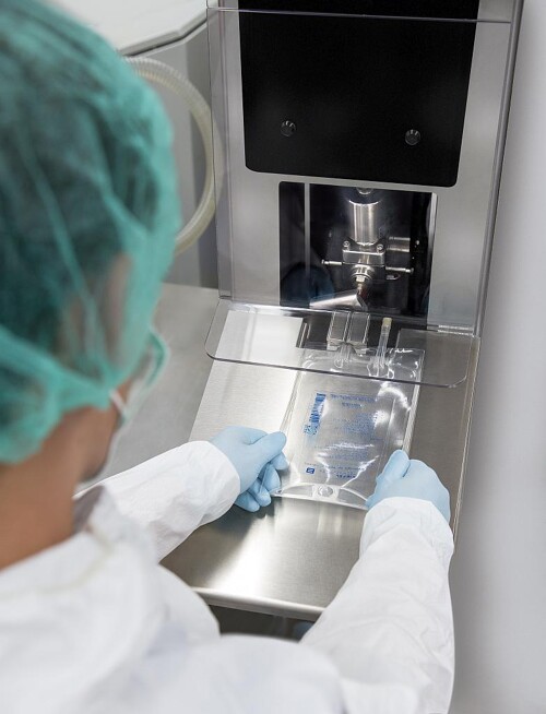 Tischfüllmodul mit Smartfill Technologie. (Foto: Kiefel)