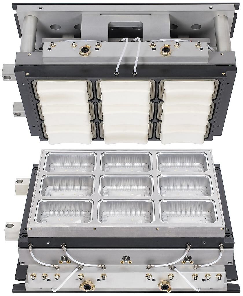 Thermoform- und Blasformwerkzeuge stehen im Fokus des Messeauftritts. (Foto: Kiefer)