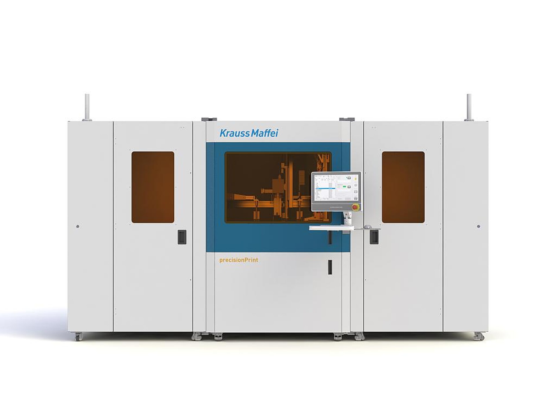 Der precisionPrint ist ein SL-Drucker für die industrielle Fertigung präziser Bauteile. (Foto: KraussMaffei)