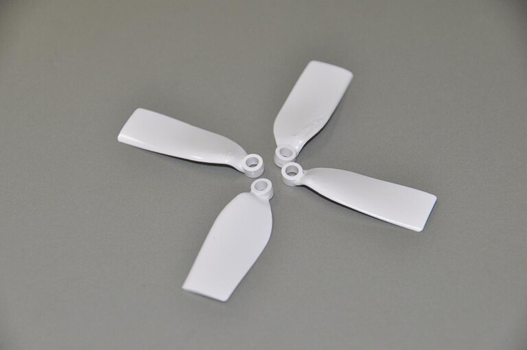Drohnenpropeller aus kurzglasfaserverstärktem PA 6 weisen ein geringes Gewicht bei guter Steifigkeit und Festigkeit auf. (Foto: Lanxess)