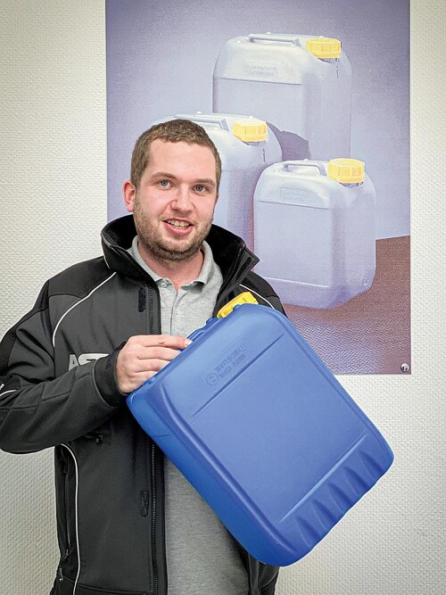 Hauke Grabau, Verantwortlicher für den Bereich Recycling bei AST. (Foto: Lindner)