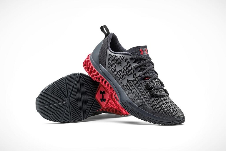 Erster Sportschuh mit gedruckter Mittelsohle aus Luvosint TPU. (Foto: Lehmann&Voss&Co)