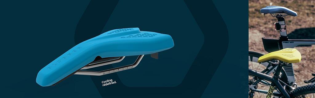 Der Blobber-Sattel mit Komponenten aus Luvosint und Luvotech eco. (Foto: Blobber)