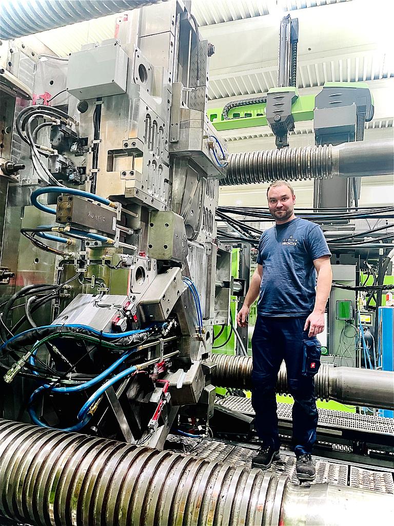 Spritzgießwerkzeug für Fahrradkomponenten bei V Frames. (Foto: V Frames)