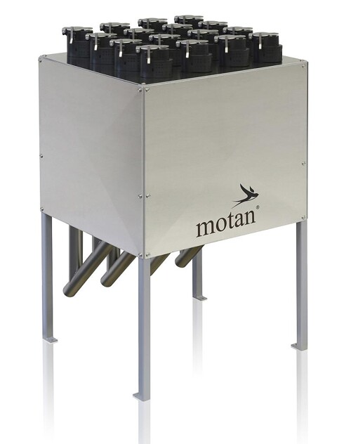 Metroconnect U/C von Motan-Colortronic ist eine hochwertige, manuelle Kupplungsstation für Vakuum-Förderanlagen. (Foto: Motan)