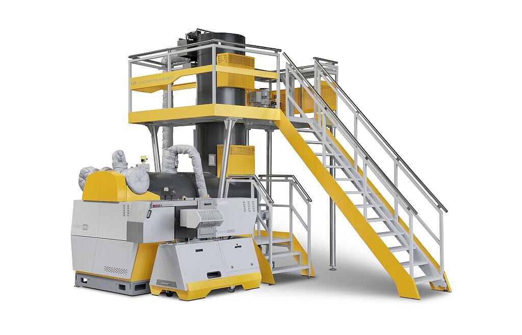 Die Liquid State Polycondensation umgesetzt im P:React. (Foto: NGR)