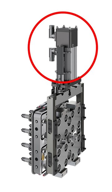 Eine neue Servo-Motorsteuerung hat Nolden in das vernetzte Werkzeug-Anschlusssystem Mould-Connect integriert. (Foto: Nolden)