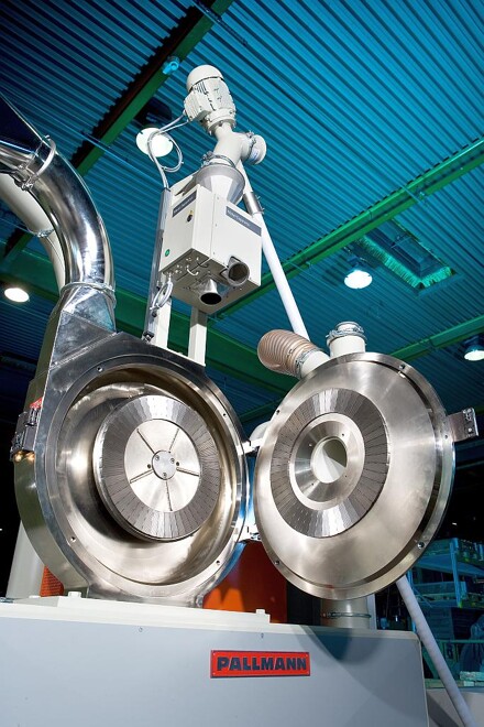 Die Polygrinder-Mahlanlagen kommen auch mit schwierigen Werkstoffen, wie EVA oder PP-Copolymeren klar. (Foto: Pallmann)