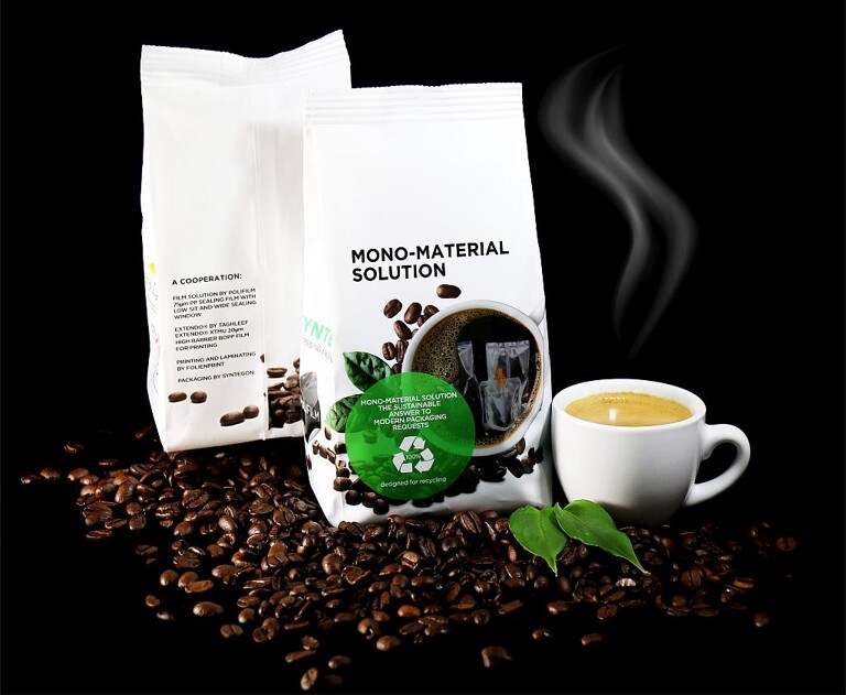 Monomaterialverpackung für Kaffee. (Foto: Polifilm)