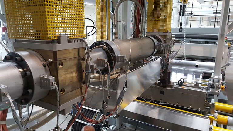 Der neue Kühlmischer P1 von Promix kann auch bei der Produktion von PET-Folien zum Einsatz kommen. (Foto: Promix)