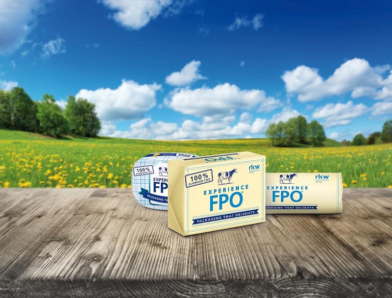 FPO-Folien bieten eine aluminiumfreie und nachhaltige Alternative für Butterverpackungen. (Foto: RKW)