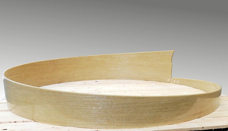 Ringe aus dem glasfaserverstärkten Kunststoff Durostone EPX-M unterliegen keinem Schrumpf in der Vapour-Phase-Trocknung. (Foto: Röchling)