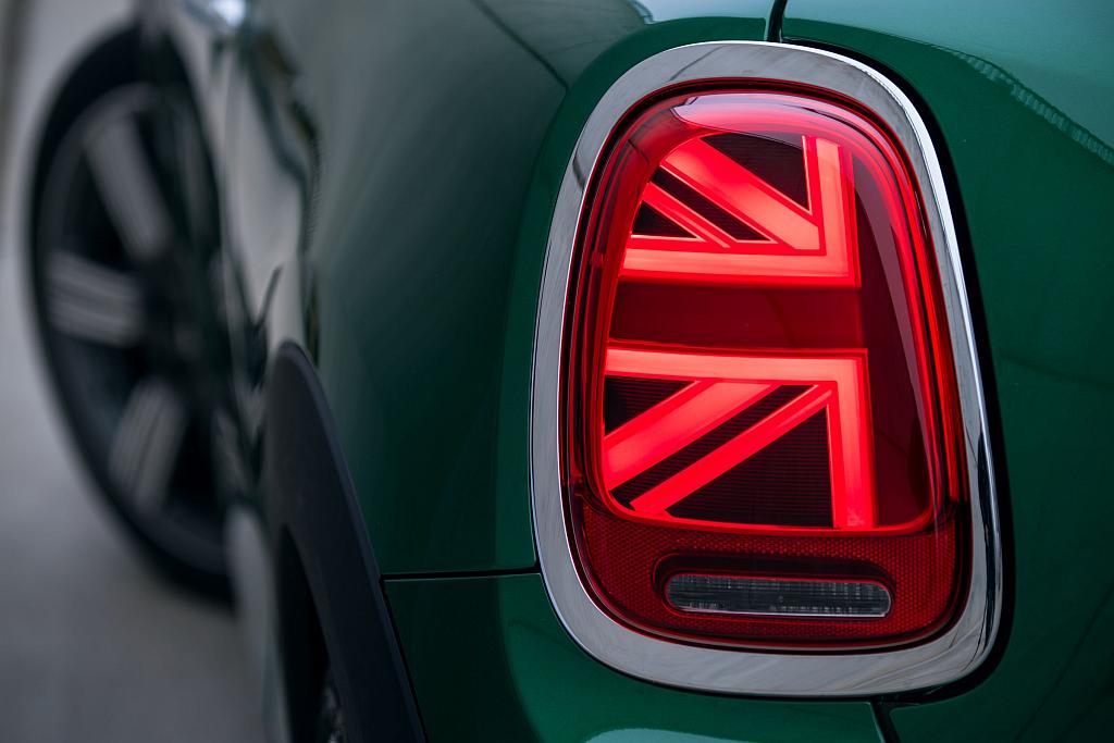 Mini 60 Years Edition mit Union-Jack-Heckleuchten. (Foto: BMW)