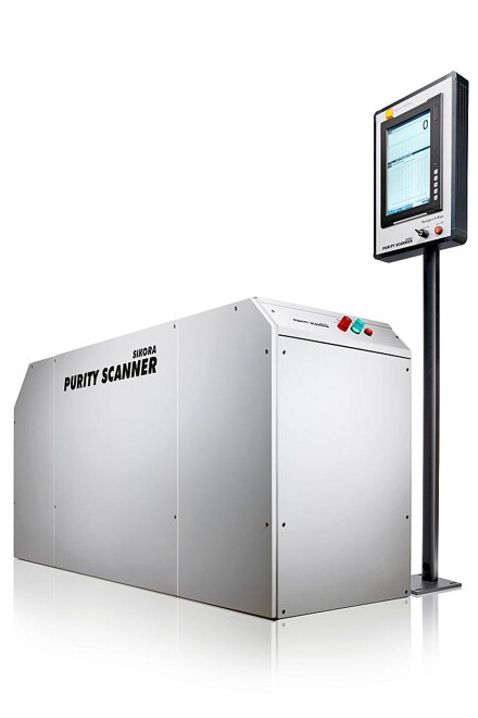 Der Purity Scanner zur Online-Detektion und -Sortierung von Kunststoffmaterial. (Foto: Sikora)