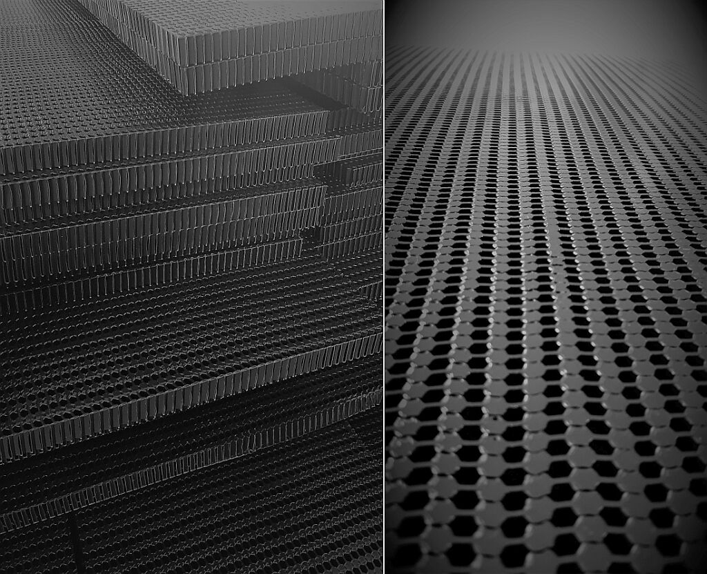 Das flexible Leichtbaumaterial bringt ein Standardraumgewicht von 80 kg/m³ mit. (Foto: ThermHex)