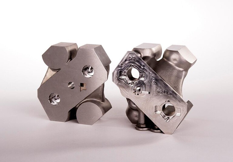 Die Möglichkeiten des 3D-Drucks in Metall erlauben es, neue Wege zu gehen und eine Form vollkommen neu zu denken. (Foto: Toolcraft)