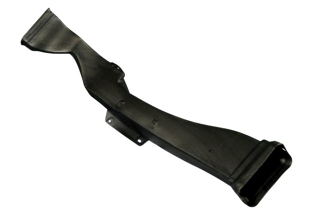 Mit MuCell-Einsatz blasgeformte Automotive-Luftführung. (Foto: Trexel)