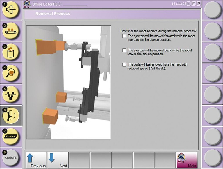 Der animierte Programmeditor QuickNew unterstützt den Anwender bei der Erstellung von QuickEdit-Programmen. (Abb.: Wittmann)