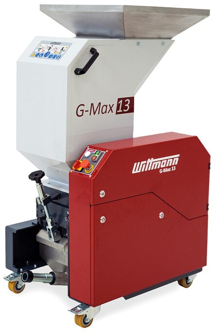 Die Schneidmühle G-Max 13 ist für einen Materialdurchsatz bis 35 kg/h ausgelegt. (Foto: Wittmann)