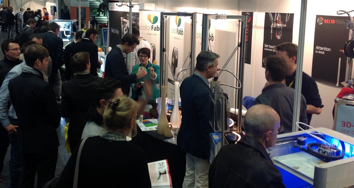 3D-Drucker en masse auf der Euromold 2013 in Frankfurt am Main